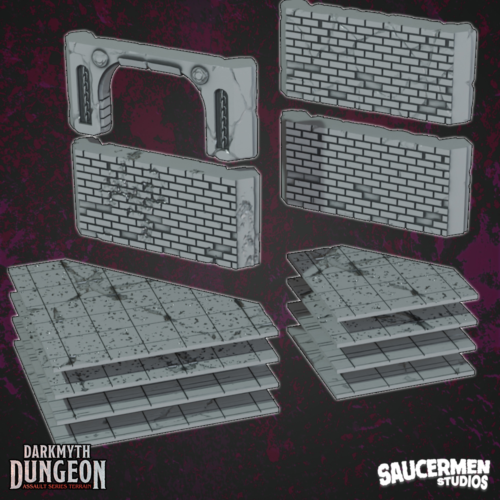 DarkMyth Dungeon - Corner Walls